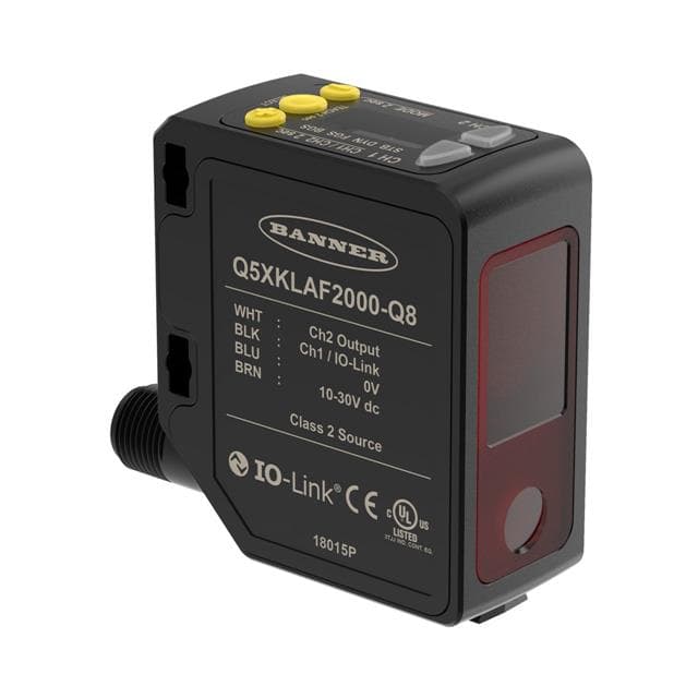 Banner Engineering Corporation Q5XKLAF2000-Q8-JAM industrial sensor